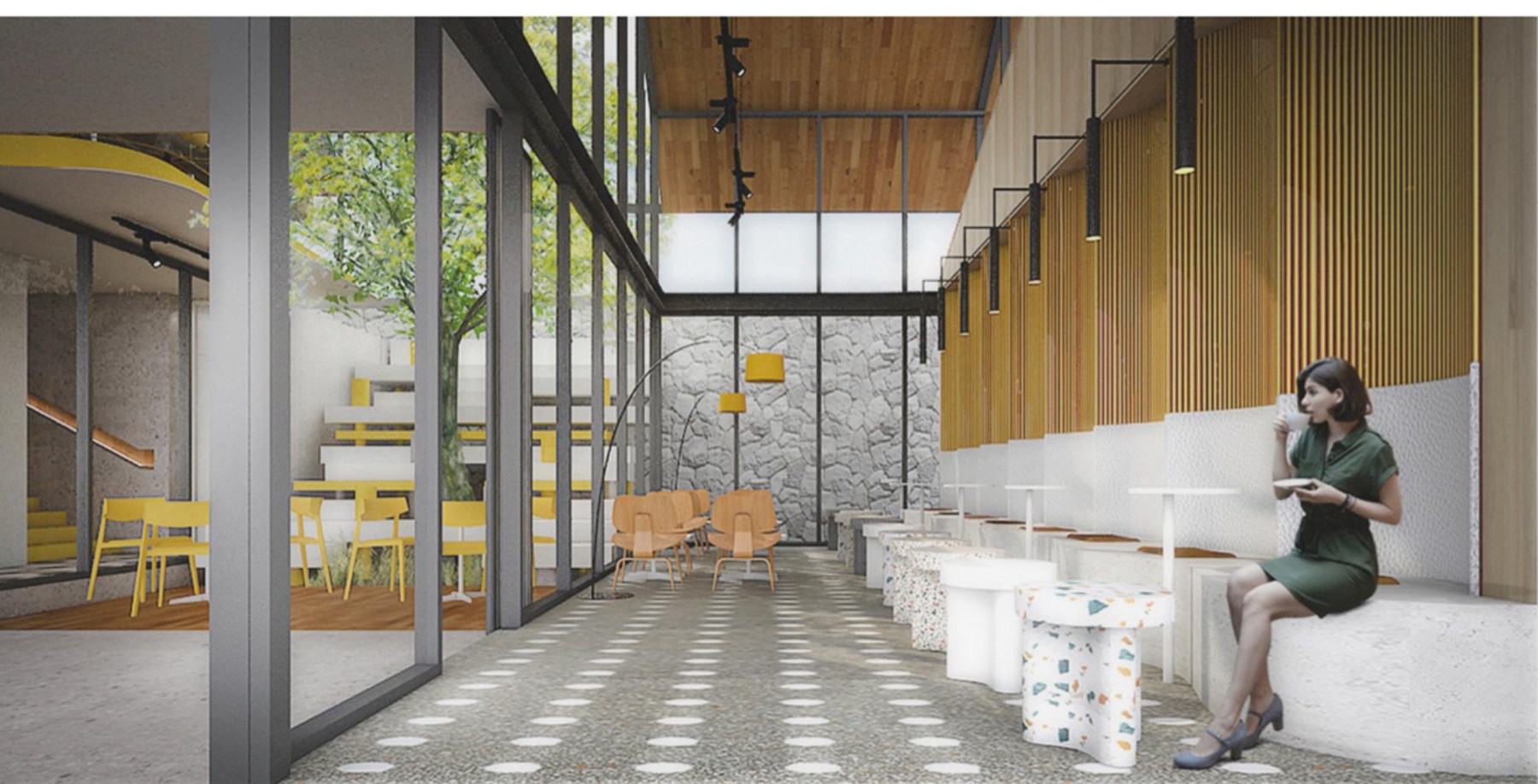 Yellow Caff — view 3